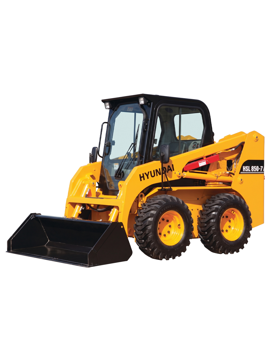 Minicargador cabinado Hyundai HSL850-7